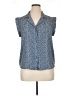 Pleione 100% Polyester Blue Sleeveless Blouse Size XL - photo 1