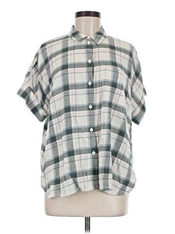 Madewell Daily Shirt in Rockfern Plaid (view 1)