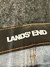 Lands' End Solid Blue Jeans Size 16 - photo 4