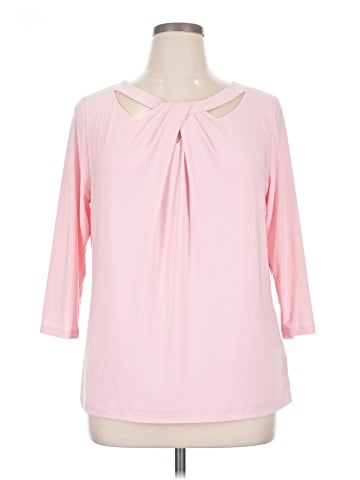 Kasper 3/4 Sleeve Blouse (view 1)