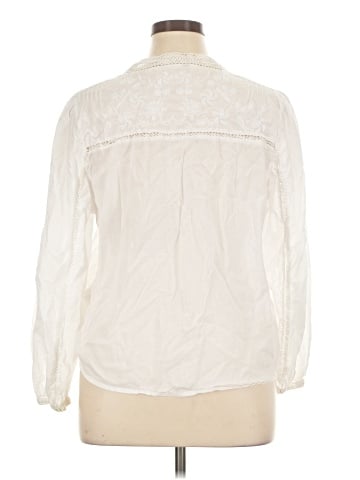 Jennifer & Grace Long Sleeve Blouse (view 2)