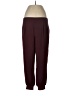 Gap 100% Polyester Solid Burgundy Track Pants Size L - photo 1