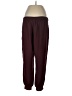 Gap 100% Polyester Solid Burgundy Track Pants Size L - photo 2