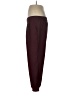 Gap 100% Polyester Solid Burgundy Track Pants Size L - photo 5