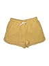Double Zero Solid Yellow Shorts Size M - photo 1