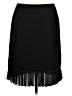 DressBarn 100% Polyester Solid Black Formal Skirt Size 12 - photo 1
