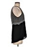 BCBGMAXAZRIA 100% Polyester Black Sleeveless Blouse Size M - photo 4