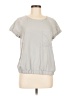 Moth 100% Polyester Gray Short Sleeve Top Size M - photo 1