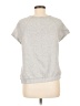 Moth 100% Polyester Gray Short Sleeve Top Size M - photo 2