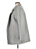 Theory Gray Wool Coat Size L - photo 5