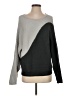 Express Color Block Gray Pullover Sweater Size S - photo 1