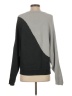 Express Color Block Gray Pullover Sweater Size S - photo 2