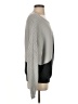 Express Color Block Gray Pullover Sweater Size S - photo 4