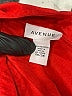 Avenue 100% Polyester Red Long Sleeve Blouse Size 26 - 28 Plus - photo 7