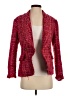 Aqua 100% Polyester Tweed Red Blazer Size S - photo 1