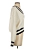 MNG Stripes Ivory Pullover Sweater Size XS - photo 4