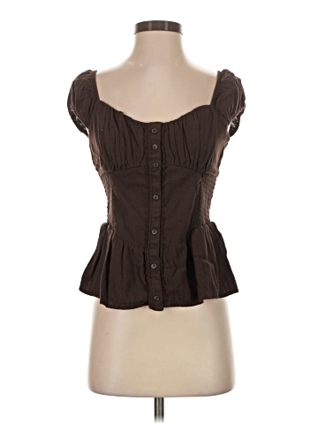 Hollister Short Sleeve Blouse (view 1)