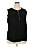Jones Studio Black Sleeveless Blouse Size 2X - photo 1