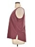 Athleta 100% Polyester Burgundy Sleeveless Blouse Size XL - photo 5