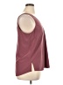 Athleta 100% Polyester Burgundy Sleeveless Blouse Size XL - photo 4