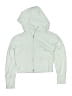 Old Navy Silver Zip Up Hoodie Size 8 - photo 1