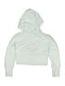 Old Navy Silver Zip Up Hoodie Size 8 - photo 2