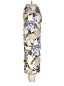 Zara Floral White Casual Pants Size M - photo 5