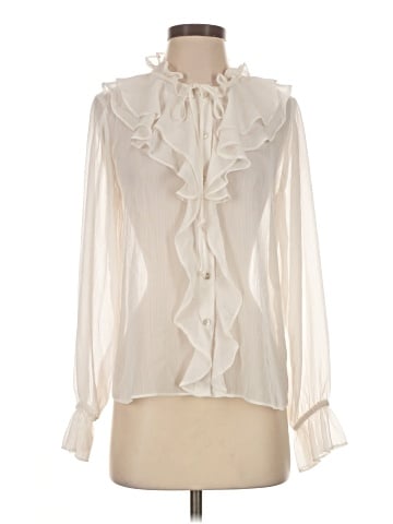 Ann Taylor Long Sleeve T-Shirt (view 1)