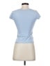 Edikted Blue Short Sleeve Top Size S - photo 2