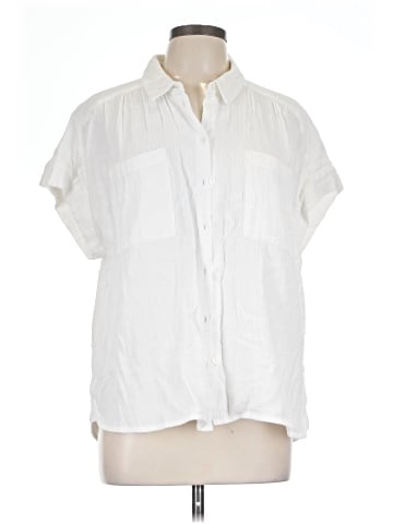 Caslon Short Sleeve Blouse (view 1)