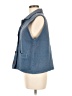 Eucalyptus 100% Cotton Blue Denim Vest Size S - photo 5