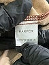 Harper 100% Polyester Brown Faux Leather Skirt Size XS - photo 5
