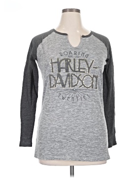 Harley Davidson Long Sleeve Henley