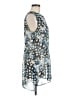 CAbi 100% Polyester Blue Sleeveless Blouse Size M - photo 4