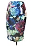 ASOS Print Blue Formal Skirt Size 8 (tall) - photo 1