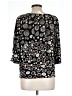 Cha Cha Vente Black 3/4 Sleeve Blouse Size L - photo 2