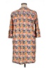 Katherine Way Print Orange Casual Dress Size XL - photo 2
