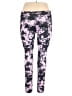 Athletic Works Print Purple Active Pants Size XL - photo 2