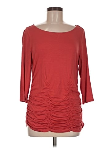 Soft Surroundings 3/4 Sleeve Top (view 1)