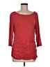 Soft Surroundings Red 3/4 Sleeve Top Size M - photo 1