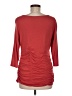 Soft Surroundings Red 3/4 Sleeve Top Size M - photo 2