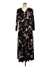 Chico's Floral Black Casual Dress Size XL (3) - photo 1