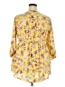 Torrid Yellow 3/4 Sleeve Blouse Size 2X Plus (2) - photo 2