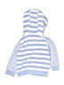Carter's 100% Polyester Stripes Blue Zip Up Hoodie 12-18 MO / 18 MO - photo 2