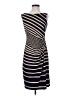 DressBarn Stripes Blue Cocktail Dress Size 4 - photo 1