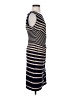 DressBarn Stripes Blue Cocktail Dress Size 4 - photo 4
