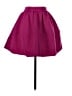 Express Outlet 100% Polyester Solid Purple Casual Skirt Size 0 - photo 1