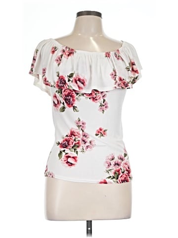 E&M Collection Short Sleeve Blouse (view 1)