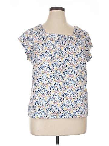 Style&Co Short Sleeve Blouse (view 1)