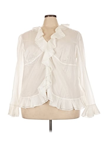Lauren by Ralph Lauren Long Sleeve Blouse (view 1)
